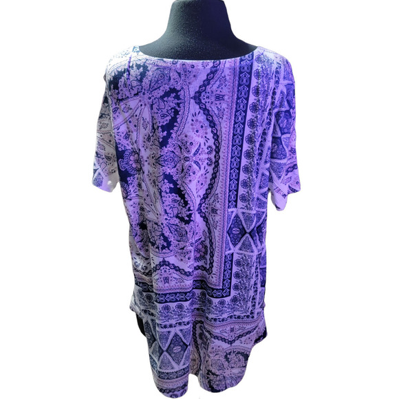 Style & Co casual basic t-shirt short sleeve sz 3X - Picture 4 of 8